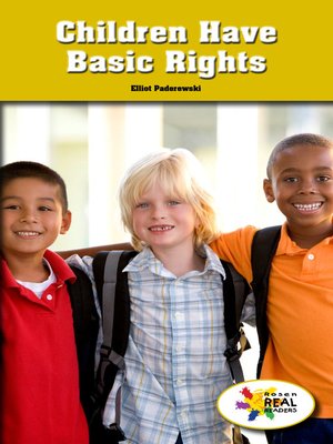 cover image of Children Have Basic Rights